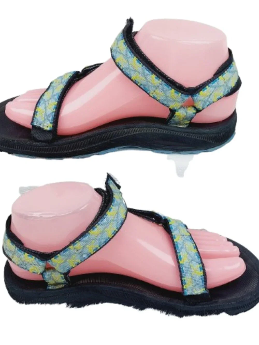 Teva Girls Multicolor Original Universal Printed Sport Hiking Sandal Size US 4